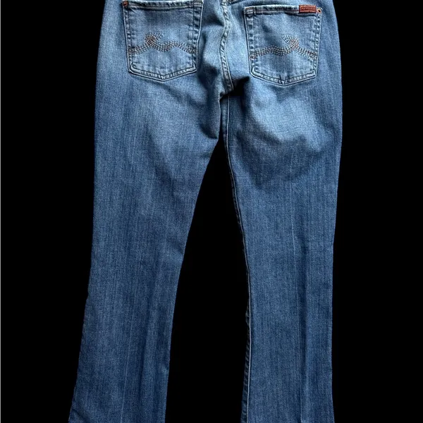 7 for all mankind Vintage boot cut low rise jeans 29 x 29 Jeans - Image 3