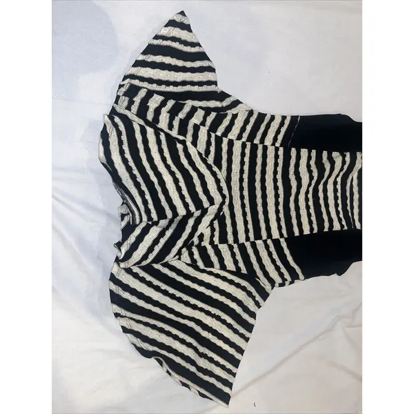 XS Free People Knit Striped Peplum Tank Top D1 - Image 6