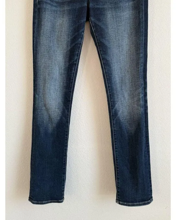 Buckle Black Jeans Fit No.53 Straight Women’s 28x32 Dark Wash Mid Rise Stretch - Image 9