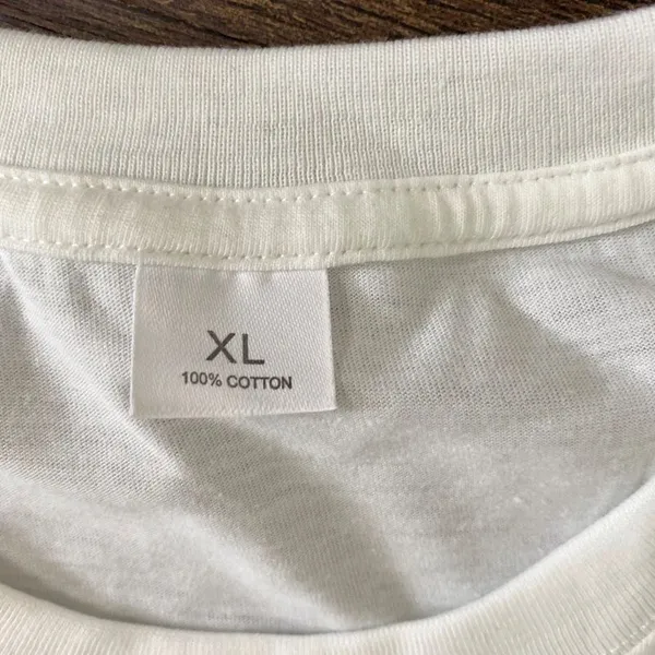 NWOT White 100% Cotton SD (San Diego) Graphic T-Shirt XL - Image 3