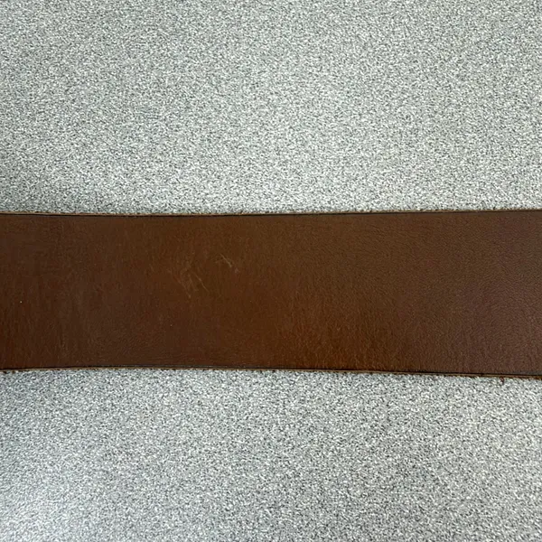 Lands' End Belt Womens XS Brown Leather Double O-Ring Buckle Casual Classic - Image 6