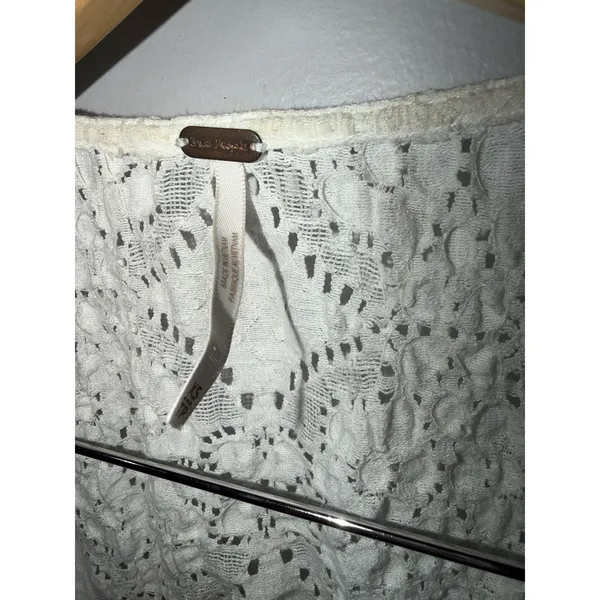 FREE PEOPLE Confection Top In White Sz XS F‎ - Image 2