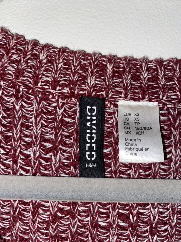 Divided Knit Sweater - Image 3