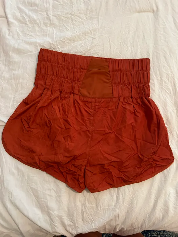 Free People Way Home Shorts Rust - Image 2
