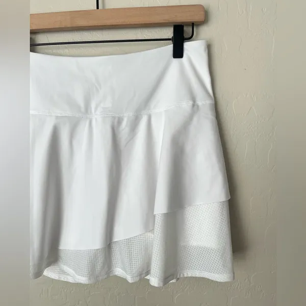 Athleta Ace mesh tennis golf skort white Small - Image 5