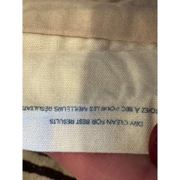 Anthropologie Edme & Esyllte Dress‎ Women 0 Ivory Brown Strapless Hypnotic Maxi - Image 14