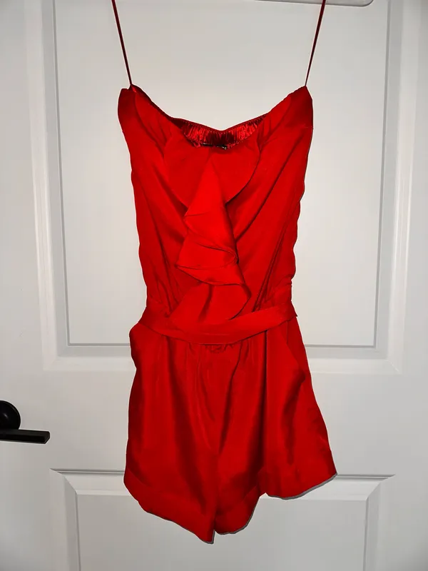 Express Romper Red XS - Image 6