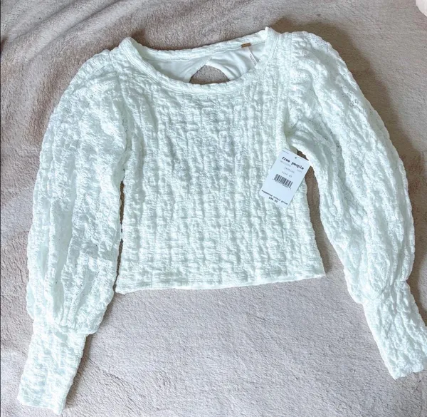 Crop Top Blouse XS - Image 3