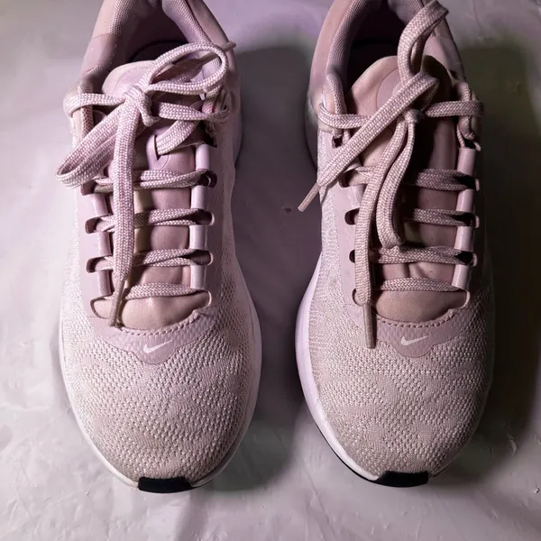 Nike Women's Light Pink Sneakers - Image 5