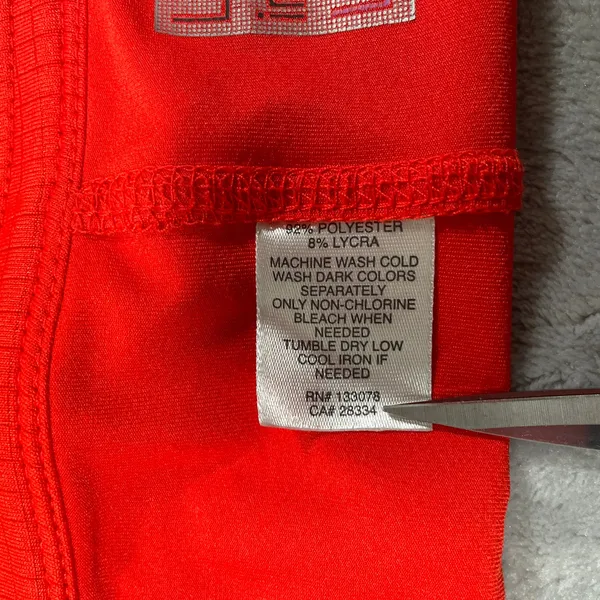 Lucky in Love Skort Large Red Pickleball Tennis Activewear Sporty Athleisure - Image 4