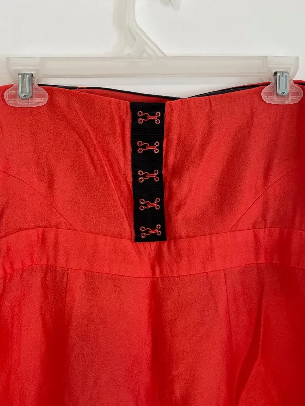 COOPERATIVE URBAN OUTFITTERS Bright Coral Orange Strapless Mini Sheath ? Dress - Image 13