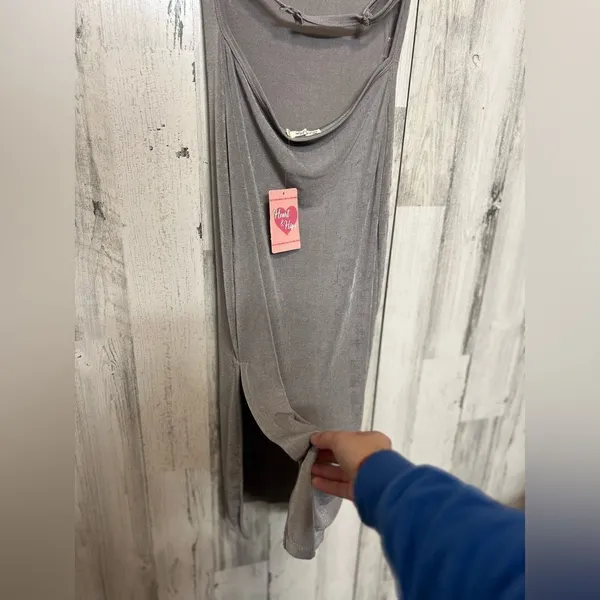 Midi dress Silver - Image 7