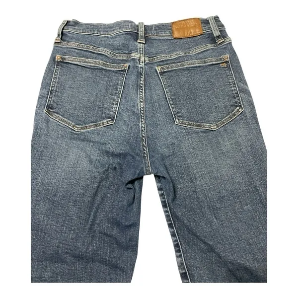 Madewell High Rise / waisted Skinny Womens 29 Stretch Dark Wash Denim Jeans - Image 8