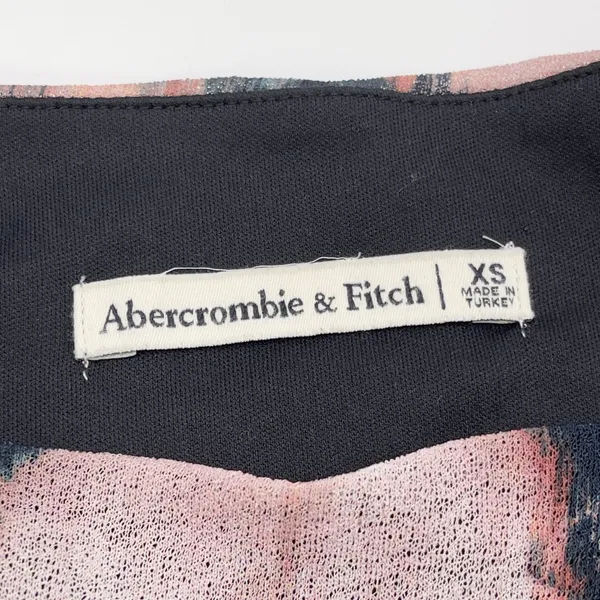 Abercrombie Fitch Abstract Print Top Women XS Urban Grunge Indie Mall‎ Goth - Image 7