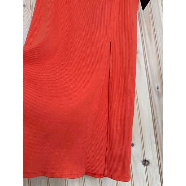 NWT Lulus Absolute Edge Orange Sleeveless Two-Piece Bodycon Midi Dress Size M - Image 6