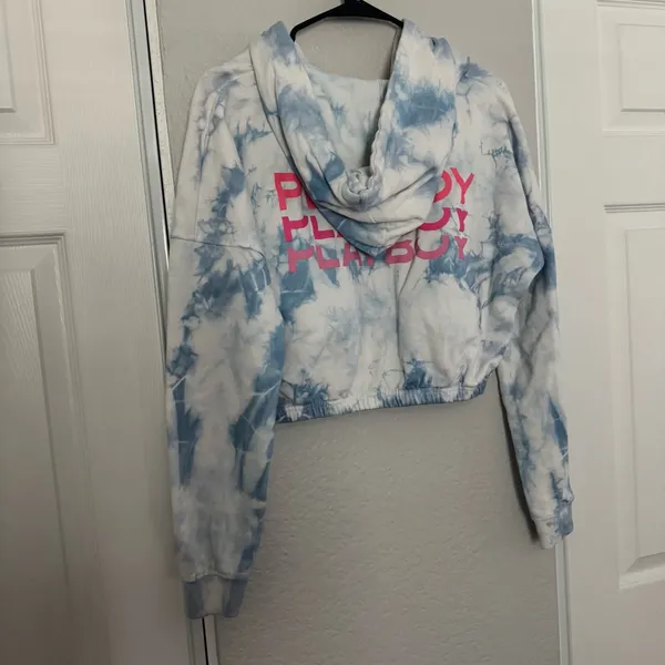 Playboy X Missguided • Tie Dye Hoodie • Size 4 - Image 7