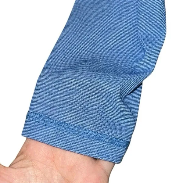 Patagonia‎ Women's XL Blue Capilene Quarter Zip Base Layer Performance Pullover - Image 3