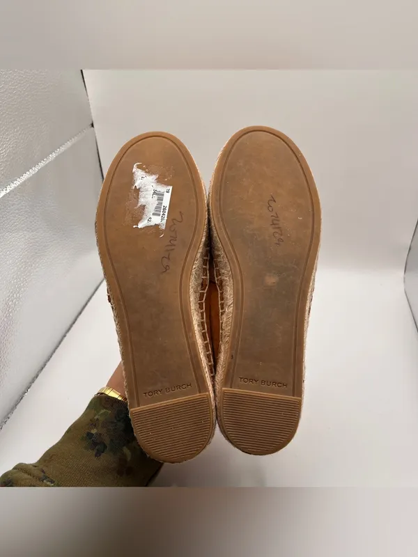 TORY BURCH Benton Platform Espadrille size 6M slip on platform - Image 9