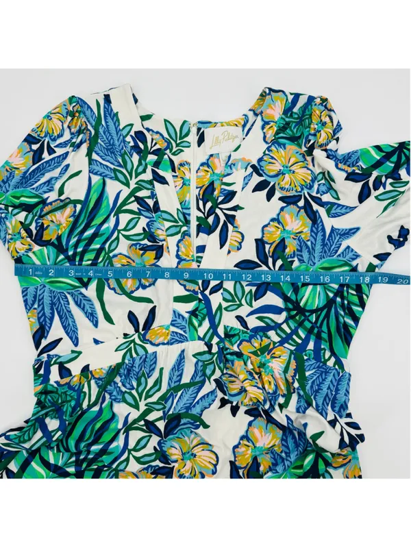 Lilly Pulitzer Wexlee Dress Size 10 in Golden Hour Glam - Image 8