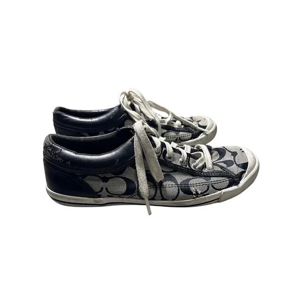 Coach New York Francesca Women Signature C Logo Lace Up Shoes Size 8.5B EU 38.5 - Image 7