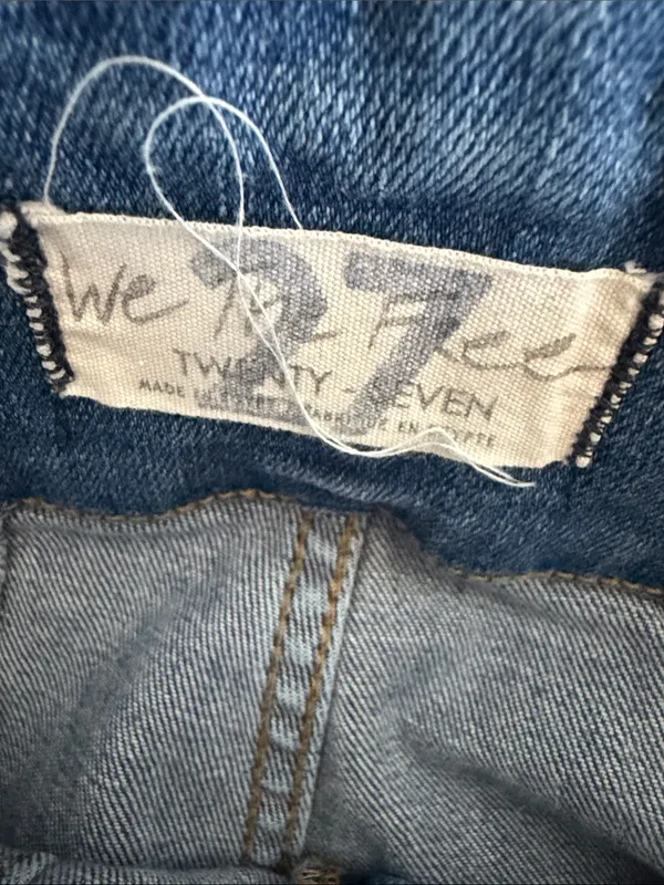 Free People We The Free Jayde Flare Jeans Sunburst Blue Size 27 - Image 4