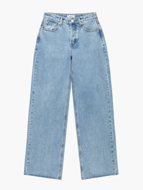 Parke Low Rise Baggy Jeans in Vintage Wash - Image 4