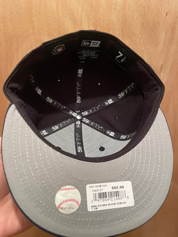New Era Hat club noho exclusive Atlanta braves 715 size 7 1/8 brand new - Image 5