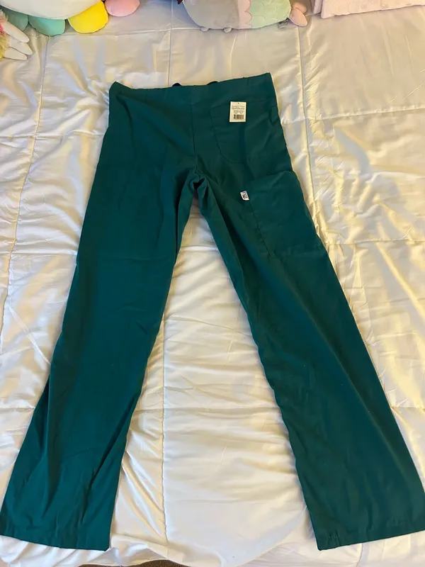 Green Scrub Pants Size XS - Image 2