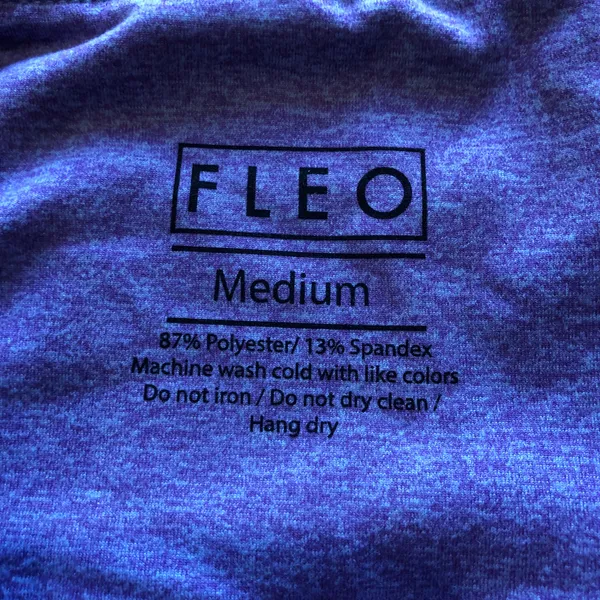 FLEO Athletic Shorts Bike Shorts Purple - Image 4