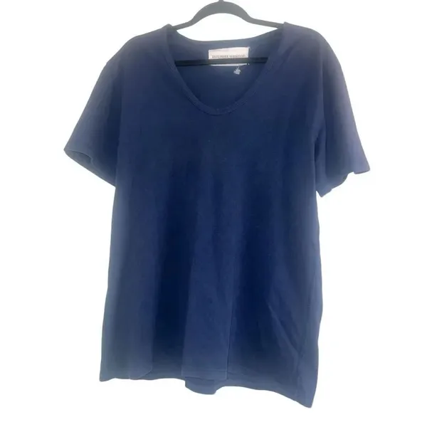 ✨Alexander Yamaguchi Short Sleeve Navy Crewneck Sz Large Tee✨ - Image 2