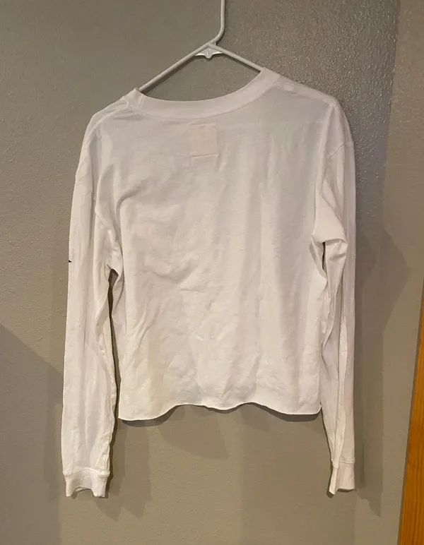 Womens Nashville Long Sleeve White Size M - Image 2
