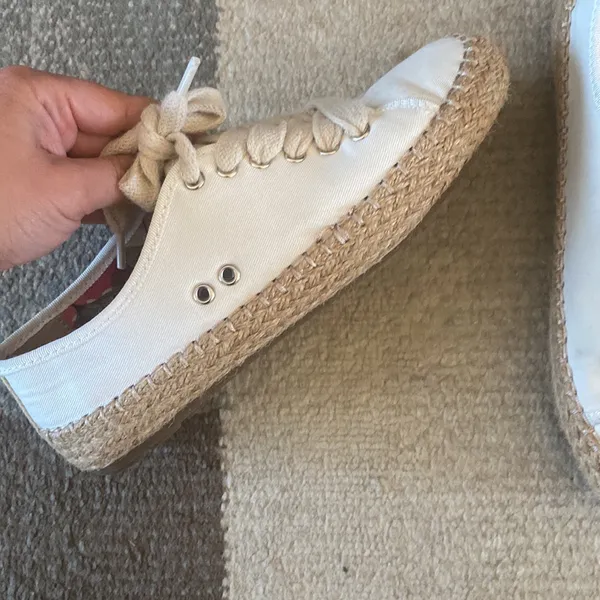 Womens coconut canvas shoes White Size 6 - Image 5