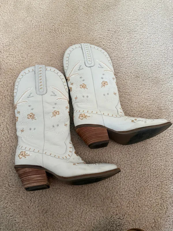 DINGO WOMEN'S FULL BLOOM WESTERN BOOTS  - Image 4