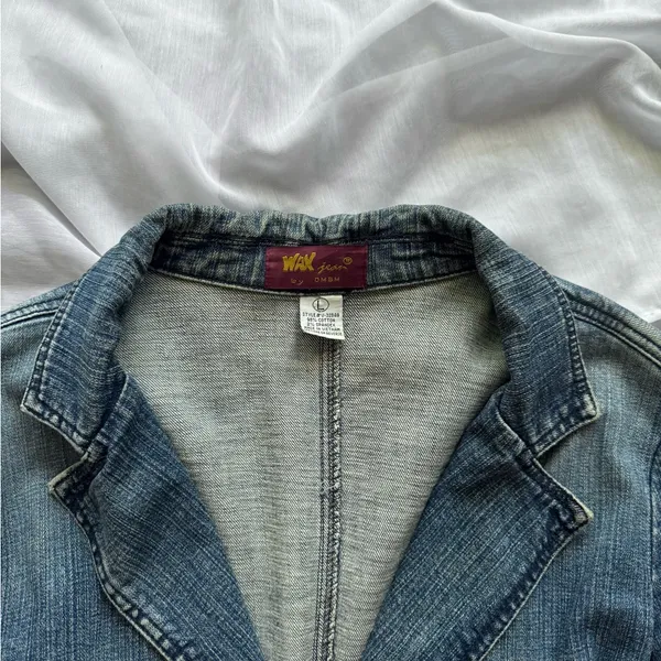 Wax Jean Y2K Denim Jacket - Image 2