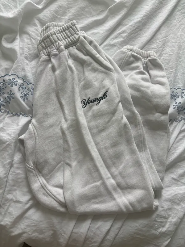 Youngla sweatpants White Size M - Image 2