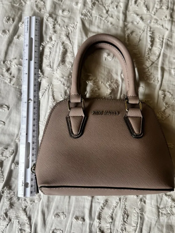 Steve Madden Dusty Pink Dome Satchel - Image 5
