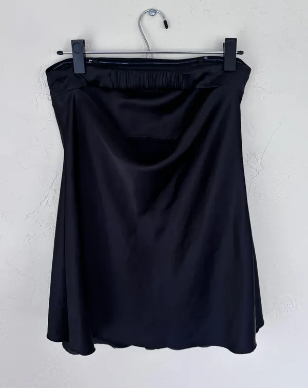 Wild Fable satin strapless mini dress - Image 2