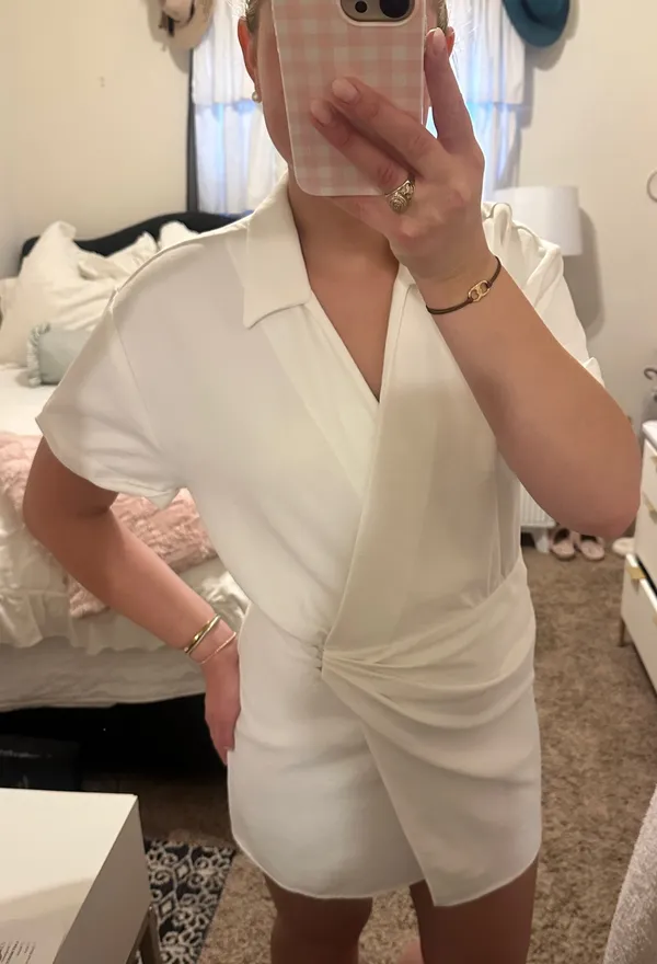 Zara White Dress - Image 2