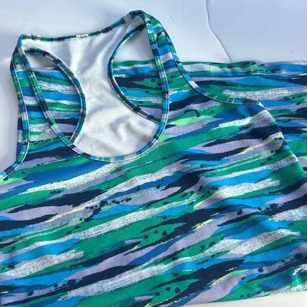 Lululemon Cool Racerback in Seven Wonders Multi Size 4 - Image 10