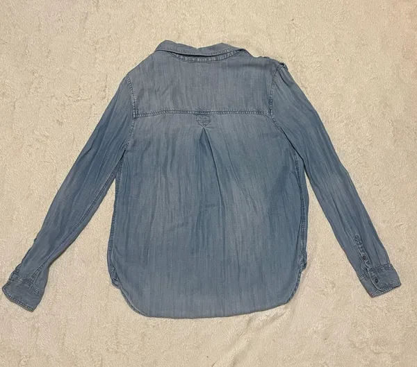 American Eagle Outfitters Denim Button Down - Image 3