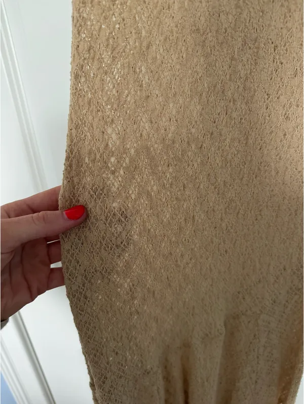 Zara Long Lace Dress - Image 6