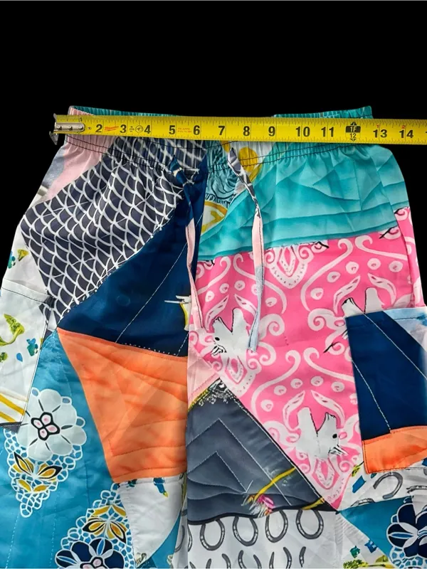 Patchwork lightweight  Pants - Multicolor - Image 5
