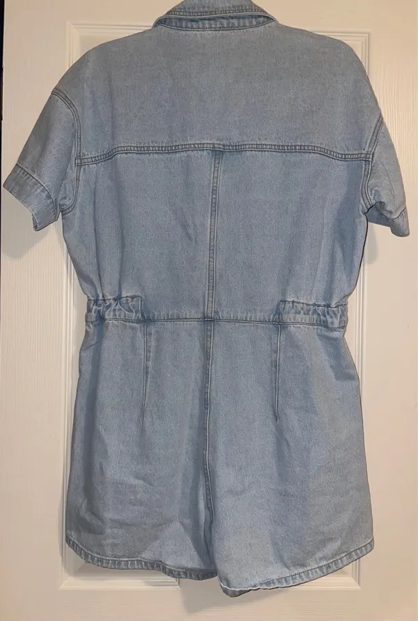 Day & Moon Denim Romper - Image 2