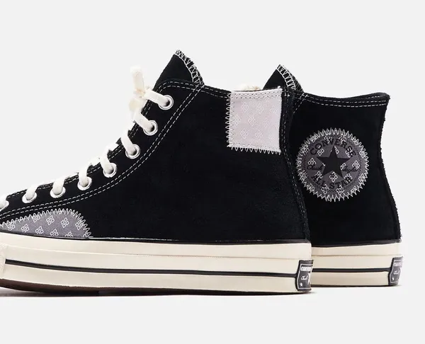 Converse Chuck 70 twisted prep suede high top sneakers - Image 7