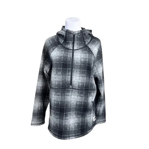 The North‎ Face Crescent Hooded Pullover Buffalo Plaid Hike Camp LATHE Gorpcore - Image 2