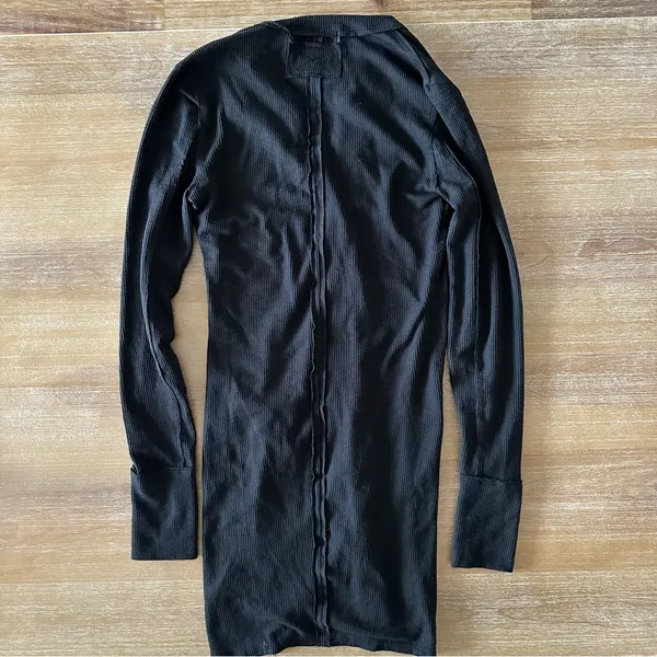 Free People Gia Cardi Black Dress - Image 4