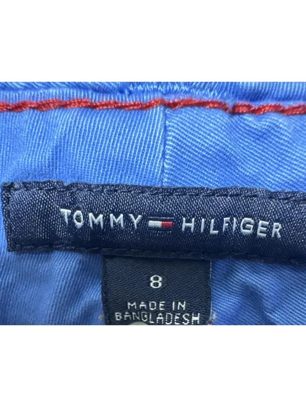 Tommy Hilfiger Women's Blue Chino Shorts Size 8 Classic Casual - Image 2