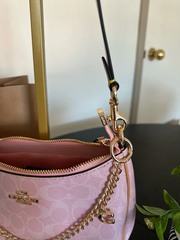 Coach Bag Shoulder pink - Image 3