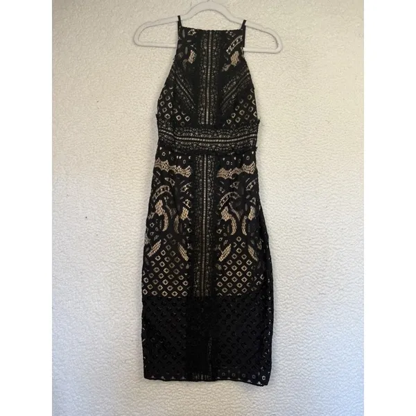 Lace Sheath Sleeveless Midi Dress Whimsygoth Fairy Grunge Feminine Indie Sleeze‎ - Image 2