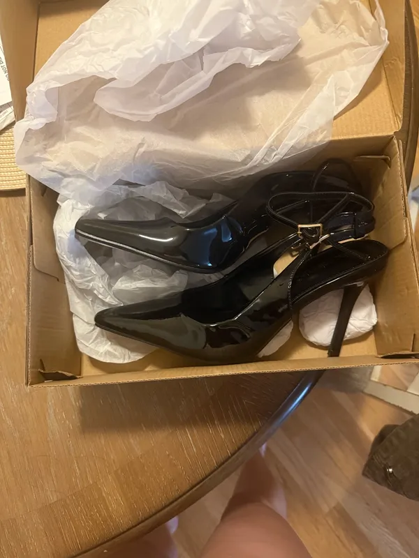 Shoedazzle Pointed toe black heels - Image 4
